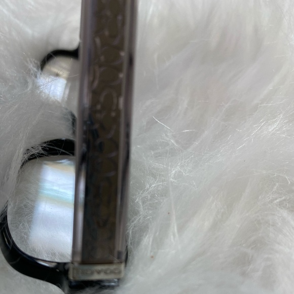 New Coach Eyeglasses Frames 6083 5354 Black Grey Rectangular Full Rim 52-17-135 - Picture 6 of 8